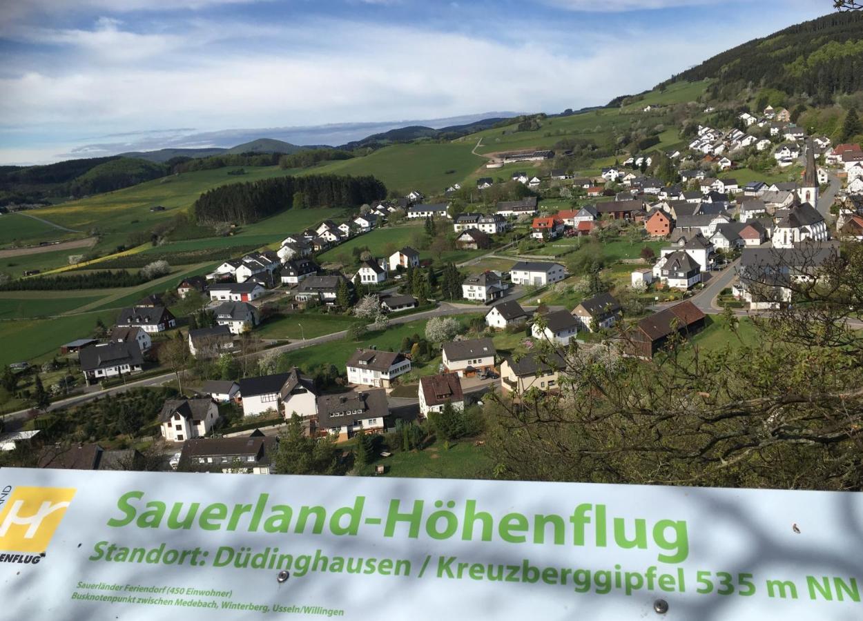 Fewo Auszeit Zum Anspel Medebach Exteriör bild